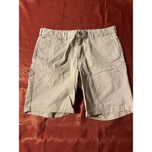 Black Brown 1826 Shorts Mens W34 Khaki Chino Casual Lightweight Cotton